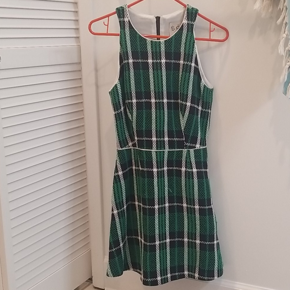 Plaid Sea New York Dress